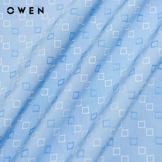 Owen - Áo sơ mi dài tay Regular Fit AR255036DT màu Xanh dương chất liệu Nano