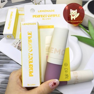 [LEMONADE] Má Hồng Kem Lemonade Kèm Cọ Tán Thuần Chay, Perfect Couple Blush, 8.5g
