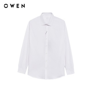 Owen - Áo sơ mi dài tay Slim Fit AS255094D màu Trắng chất liệu Spandex