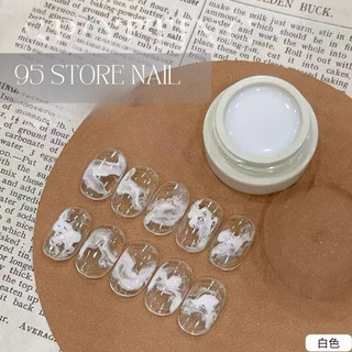 Gel tán vân đá , làm ombre màu gạo