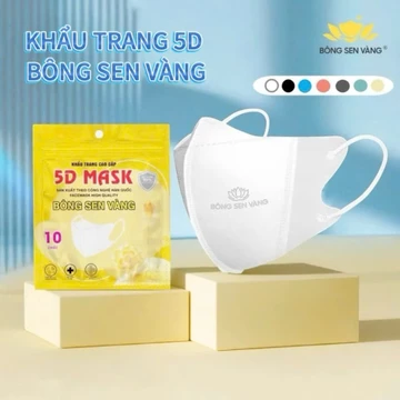 Yellow Face Masks 5D