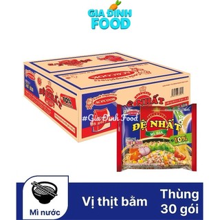[Thùng x30 Gói] - Mì Đệ Nhất Thịt Bằm (83g)