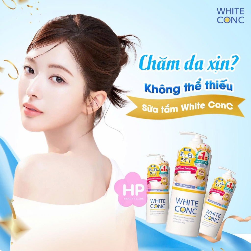 Sữa Tắm Dưỡng Trắng Sáng Da Toàn Thân White Conc Body Shampoo C II (600mL)