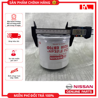 { Hàng Chính Hãng } Lọc dầu nhớt Nissan Navara - Mã sản phẩm: 15208-BN30A