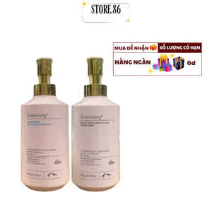 Combo gội xả nấm White Truffle Greensong siêu phục hồi