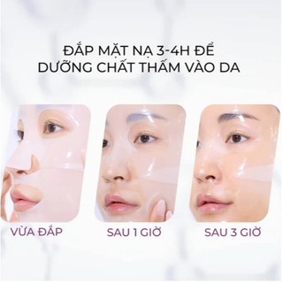 Mặt nạ thạch collagen căng bóng tăng đàn hồi làm trắng giảm nhăn Lumiderm Real Collagen Skin Fit Mask Pack (Hộp 4m)