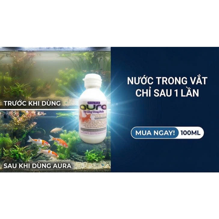 Hổ Trợ Trong Nước Hồ Thủy Sinh - AURA