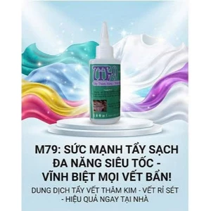 Tẩy Vết Rỉ Sét - Thâm Kim - Vết Ố Trên Vải - M79