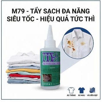 Tẩy Vết Rỉ Sét - Thâm Kim - Vết Ố Trên Vải - M79