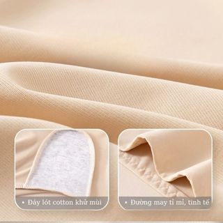 Combo 3 Quần nữ mặc váy cạp cao không viền - Set 3 Quần lót bảo hộ nữ đúc su mát mịn chống lộ V8941