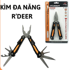 Kìm đa năng Rdeer RT-2352,bộ kềm 13 chức năng Rdeer,bộ kìm đa năng,bộ kìm xếp du lịch,bộ kềm xếp đa năng,kìm jeep RT2350