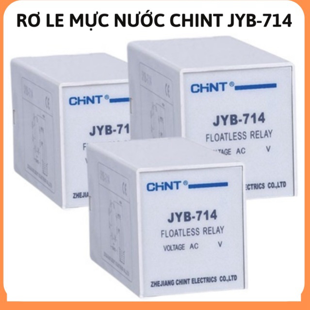 Rơ le mức nước Chint JYB-714, relay mực nước CHINT JYB-714 , rơ le báo mức nước,bộ điều khiển mực nước,relay mực nước