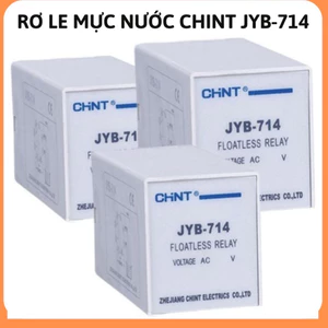 Rơ le mức nước Chint JYB-714, relay mực nước CHINT JYB-714 , rơ le báo mức nước,bộ điều khiển mực nước,relay mực nước