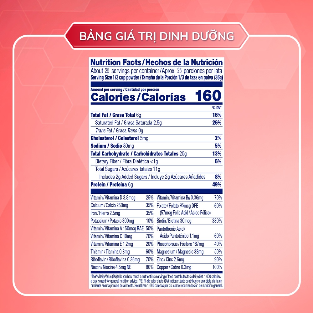 Sữa uống dinh dưỡng vị tự nhiên Toddler Enfagrow Premium