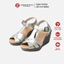 Sandal đế xuồng cao 8cm siêu êm Kosu 23002, xăng đan công sở chống thấm nước chính hãng Nhật Bản