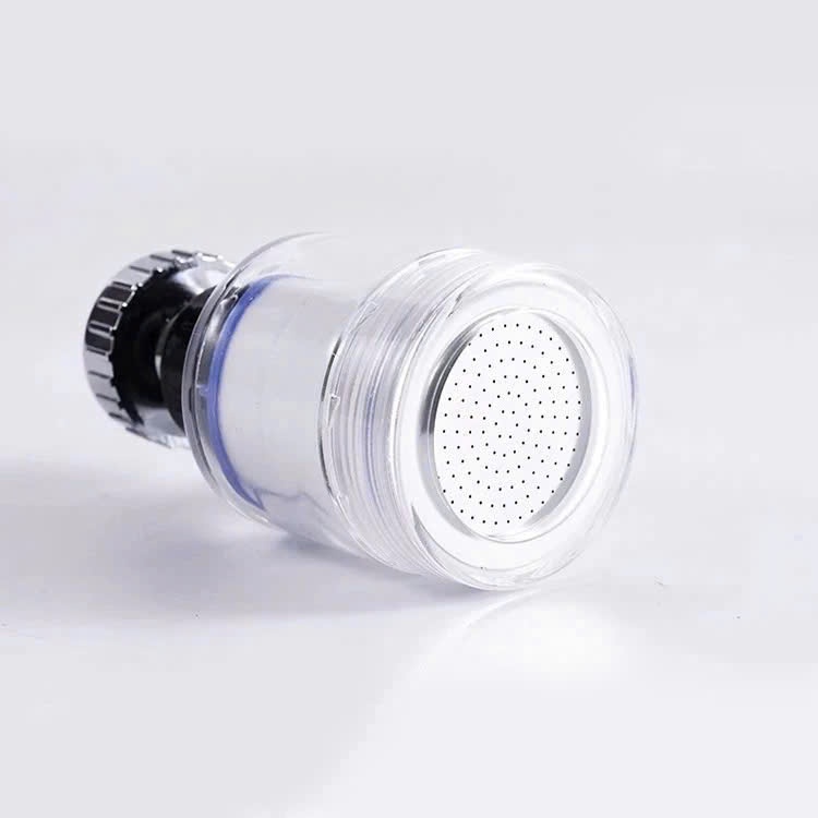 Vòi Lọc Nước Đa Năng – Đầu Lọc Tăng Áp Xoay 360 Độ, Bộ Lọc Nối Vòi Bồn Rửa Bát - LỌC NƯỚC TẠI VÒI