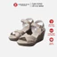Sandal đế xuồng 8cm siêu nhẹ siêu bền Kosu KS-23004, Xăng đan công sở chống thấm nước đi mưa, đi bộ chính hãng Nhật Bản