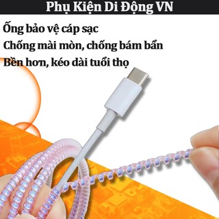 Bộ bảo vệ dây sạc 1.4m bảo vệ dây tai nghe dây dữ liệu phù hợp cho cáp sạc điện thoại và tai nghe
