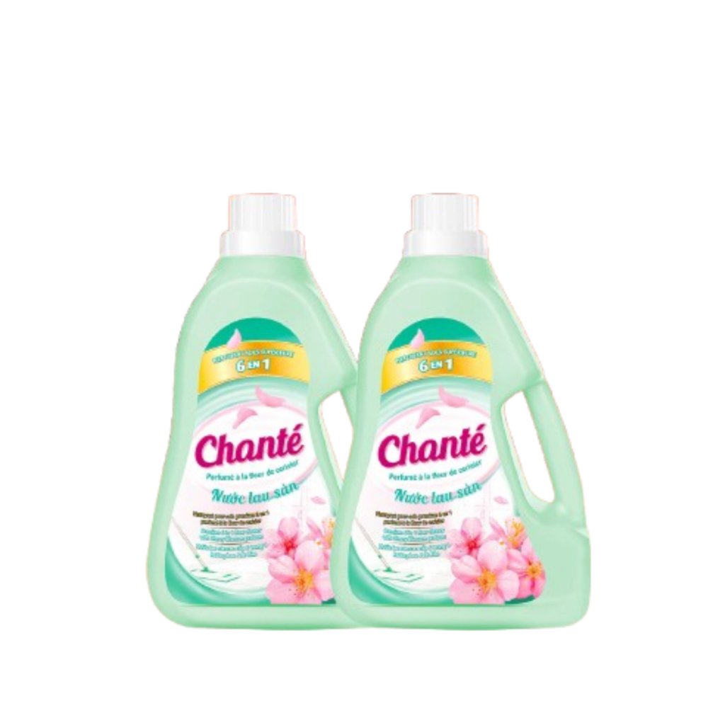 [LS][Chọn loại] Combo 2 Nước lau sàn Chanté chai 3.2kg