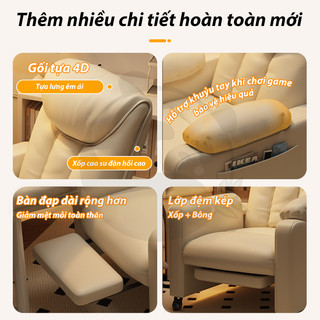 Ghế Sofa Đa Năng Điều Chỉnh Độ Cao Xoay 360° Kết Hợp Hoàn Hảo Cho Game Thủ Dân Văn Phòng Và Gia Đình