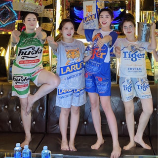 Bộ Thể Thao Nam Nữ Hè Tay Ngắn Đồ TIGER Xanh, Thun Lạnh Khô Mềm Mịn Thấm Hút Mồ Hôi Tốt KL2