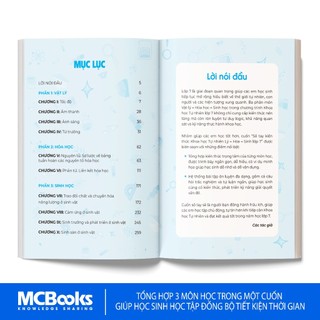 Sách - Sổ tay kiến thức khoa học tự nhiên Lý - Hóa - Sinh lớp 7