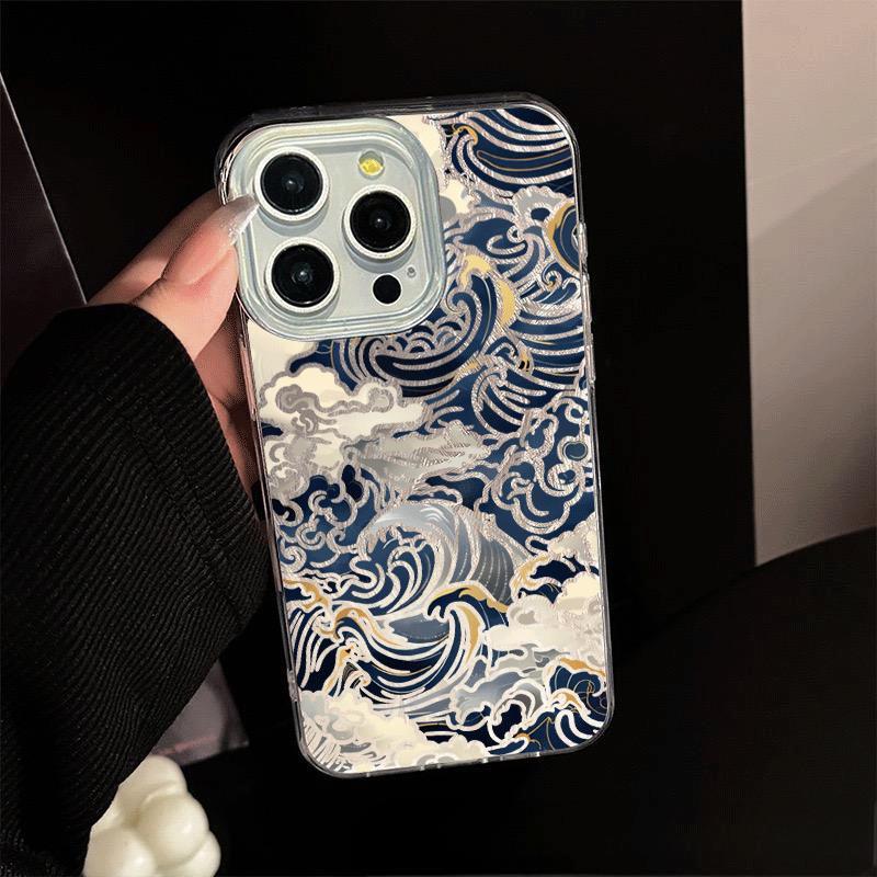 Ukiyoshi wave áp dụng cho iphone 17/16plus thủy triều 15/14 chống thấm nước mới 13/12/11