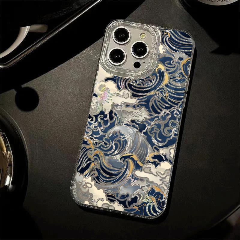 Ukiyoshi wave áp dụng cho iphone 17/16plus thủy triều 15/14 chống thấm nước mới 13/12/11