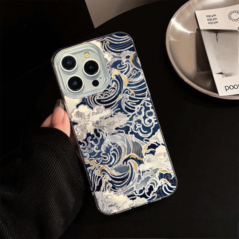 Ukiyoshi wave áp dụng cho iphone 17/16plus thủy triều 15/14 chống thấm nước mới 13/12/11
