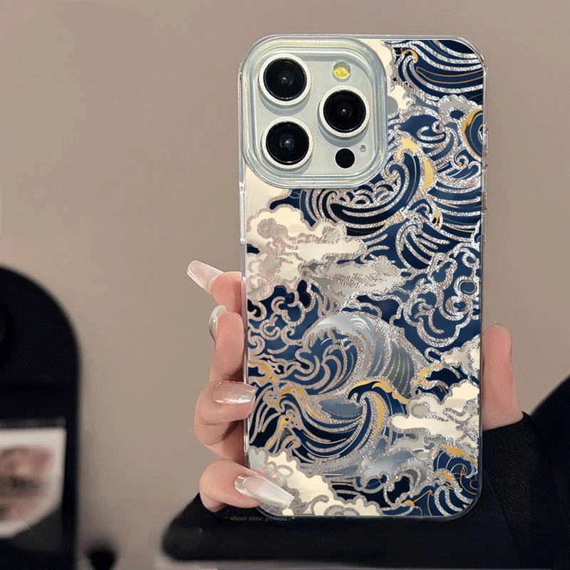 Ukiyoshi wave áp dụng cho iphone 17/16plus thủy triều 15/14 chống thấm nước mới 13/12/11