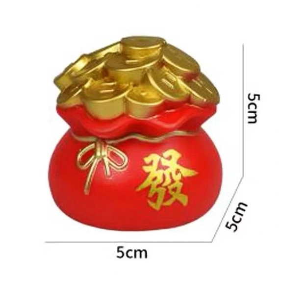 MÈO THẦN TÀI VẪY TAY & ÔNG THẦN TÀI & HỦ VÀNG NHỰA MINI CHIIÊU TÀI LỘC, TRANG TRÍ PHONG THỦY.