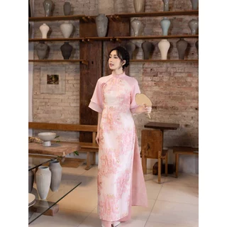 MARC FASHION Set Áo Dài Mai Chi ( Áo + Quần ) - CBSE122508