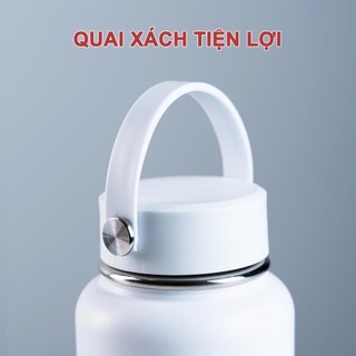 Bình giữ nhiệt Hương Sắc Ruby 1000ml - RB1000H3D, Inox 304  Giữ nhiệt 12–24h , Quai xách tiện lợi