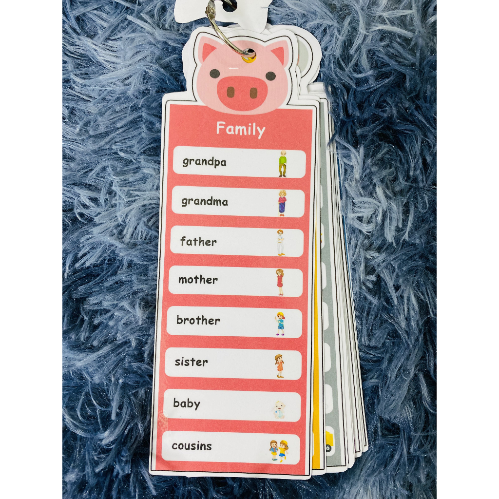 Bộ Học Liệu Montessori Từ Vựng Tiếng Anh - Đa Dạng Chủ Đề - Phát Triển Tư Duy Cho Bé 1-6 Tuổi