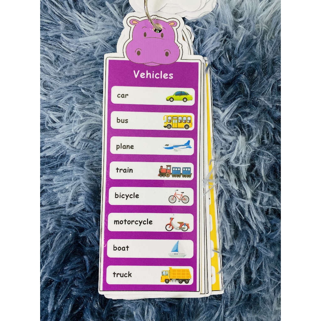Bộ Học Liệu Montessori Từ Vựng Tiếng Anh - Đa Dạng Chủ Đề - Phát Triển Tư Duy Cho Bé 1-6 Tuổi