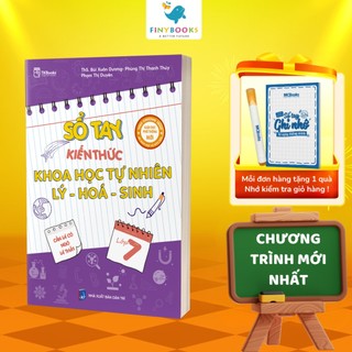 Sách - Sổ tay kiến thức khoa học tự nhiên Lý - Hóa - Sinh lớp 7