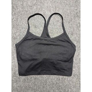(XẢ KHO - Size M) Áo thể thao,áo tập gym yoga cho nữ dây mảnh lưng Y với thiết kế đơn giản co giãn tốt hàng VNXK hãng AE