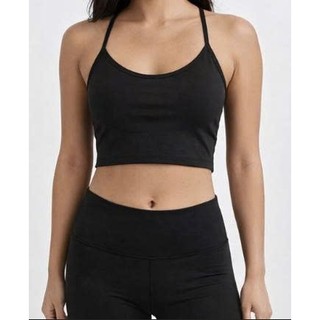 (XẢ KHO - Size M) Áo thể thao,áo tập gym yoga cho nữ dây mảnh lưng Y với thiết kế đơn giản co giãn tốt hàng VNXK hãng AE