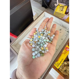 Tổng hợp hạt lẻ ngọc phỉ thuý băng myanmar tuyp A đủ màu khách đặt trong phân loại shop giao đúng như hình