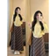 Chân váy dạ Hari Kẻ Dáng Dài Form A xoè nhẹ style Vintage có lót trong dạ caro dáng midi 3574 P2