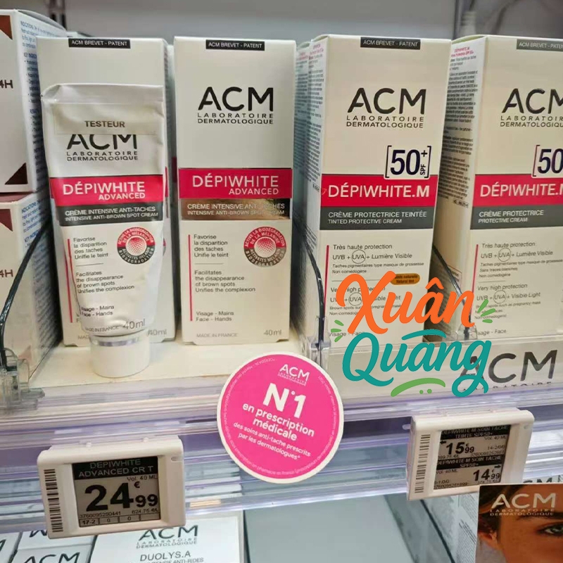 ACM Depiwhite Advanced Intensive Anti Spot Cream 40ml - Kem dưỡng làm mờ và giảm đốm nâu tàn nhang