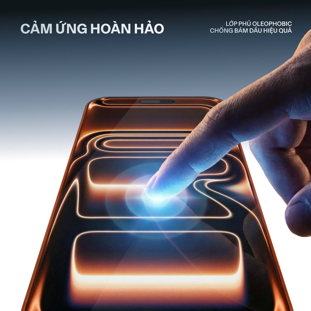 Kính cường lực Chống nhìn trộm cho iPhone 17 Pro Max 16 Pro Max SLIMCASE - Kèm khung tự dán, chống trầy xước,độ cứng 9h