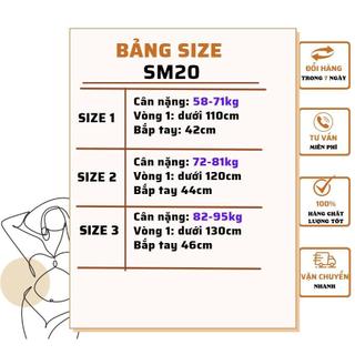 Áo gile bigsize nữ basic phối sơ mi trắng, che bụng che bắp tay tốt 58-95kg SM20+A335