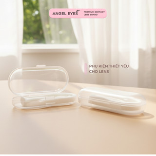 Bộ dụng cụ đeo và tháo kính áp tròng bao gồm nhíp gắp và que đeo lens