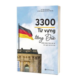 Sách - 3300 từ vựng tiếng Đức theo chủ đề dành cho người mới bắt đầu