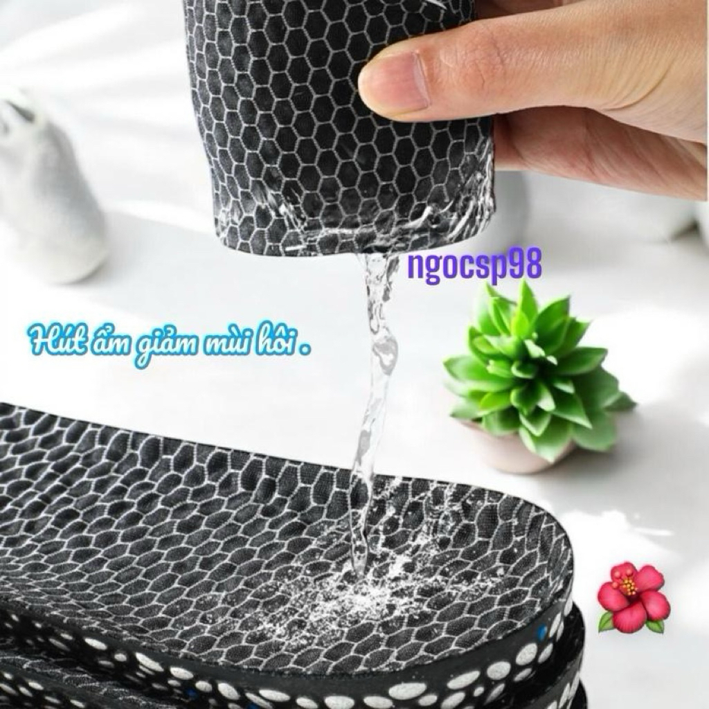 Cặp lót giày 3A kết hợp hạt boost hàng cao cấp dùng cho giày  giày tây,giày đi làm,chạy bộ và các môn thể thao bật nhảy