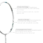 Vợt Cầu Lông KUNO Hạc Thần HT001 Tấn Công Uy Lực, Mạnh Mẽ, Chất Liệu Full Carbon T700 Cao Cấp,Trọng Lượng 4U G5 Full Box — ảnh 3