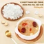 Đường phèn trắng 100g, vị ngọt thanh, dùng nấu chè, chưng yến, pha trà, nấu siro -Tiệm Lãn Ông