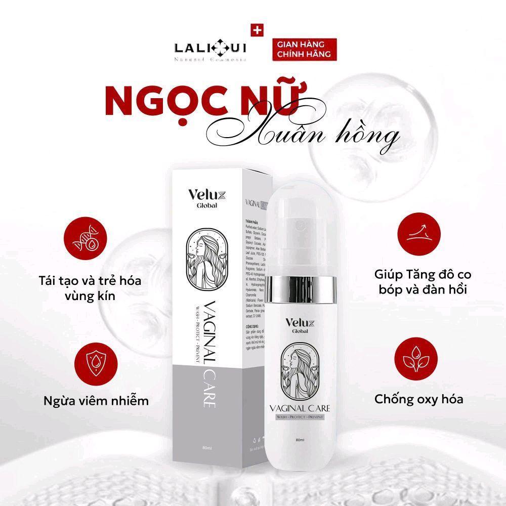DUNG DỊCH VỆ SINH NGỌC NỮ LALIHUI HỖ TRỢ LÀM SẠCH, GIẢM MÙI, DỊU NGỨA HỖ TRỢ KHÁNG VIÊM THOÁNG MÁT