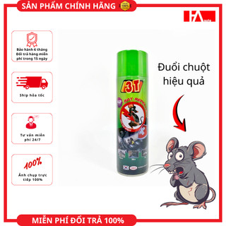 { Hàng Chính Hãng } Bình xịt chống chuột 3T dùng cho xe ô tô, trong gia đình